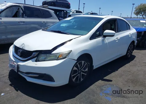 2014 Honda Civic Ex from USA, damaged, VIN 19XFB2F8XEE271207